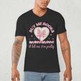 Buy Me Books And Tell Me I'm Pretty Coquette Book Lover Men's V-Neck T-Shirt Buy Me Books And Tell Me I'm Pretty Coquette Book Lover Men's V-Neck T-Shirt