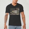 Camo Across America Read Reading Book Librarian Men Women Men's V-Neck T-Shirt Camo Across America Read Reading Book Librarian Men Women Men's V-Neck T-Shirt