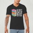 Be Careful Or You'Ll End Up In My Next Book Men's V-Neck T-Shirt