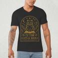 Cats And Books Because People Are Overrated Men's V-Neck T-Shirt Cats And Books Because People Are Overrated Men's V-Neck T-Shirt