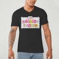 Certified Bookish Baddie Cute Book Lover Men's V-Neck T-Shirt