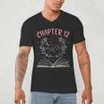 Chapter 12 Birthday Reading Book Lovers 12 Year Old Men's V-Neck T-Shirt Chapter 12 Birthday Reading Book Lovers 12 Year Old Men's V-Neck T-Shirt