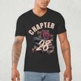 Chapter 28 28th Birthday Women Book Lovers Its My Birthday Men's V-Neck T-Shirt
