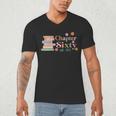 Chapter Sixty 60 Years Old 60th Birthday Book Lover Men's V-Neck T-Shirt