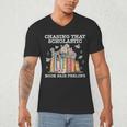 Chasing That Scholastic Book Fair Feeling Apparel Men's V-Neck T-Shirt Chasing That Scholastic Book Fair Feeling Apparel Men's V-Neck T-Shirt