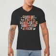 CHASING THAT SCHOLASTIC BOOK FAIR HIGH Men's V-Neck T-Shirt