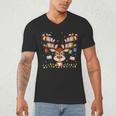 Christmas Librarian Reindeer Matching Family Book Lover Xmas Men's V-Neck T-Shirt Christmas Librarian Reindeer Matching Family Book Lover Xmas Men's V-Neck T-Shirt