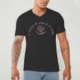 I Closed My Book To Be Here Book Lover Men's V-Neck T-Shirt