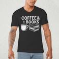 Coffee & Books Men's V-Neck T-Shirt