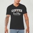 Coffee And Books i Love Them Both Men's V-Neck T-Shirt
