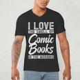 Comic Book Men's V-Neck T-Shirt Comic Book Men's V-Neck T-Shirt