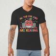 All The-Cool Kids Are Reading Book Lover Librarian Bookworm Men's V-Neck T-Shirt All The-Cool Kids Are Reading Book Lover Librarian Bookworm Men's V-Neck T-Shirt