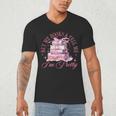 Coquette Aesthetic Bow Buy Me Books & Tell Me I'm Pretty Men's V-Neck T-Shirt
