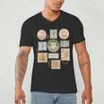 Coquette Boys Of Tommen Books Stamp Tommen College Tees Men's V-Neck T-Shirt