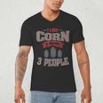 Corn Enthusiast Introvert Maize Farmer Planter Grower Men's V-Neck T-Shirt