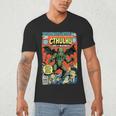 Cthulhu Lord Of Madness Vintage Comic Book Cover Men's V-Neck T-Shirt Cthulhu Lord Of Madness Vintage Comic Book Cover Men's V-Neck T-Shirt