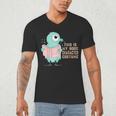 Cute Pigeon This Is My Book Character Costume For Reading Men's V-Neck T-Shirt