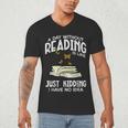 Day Without Reading Read Librarian Book Men Women Kids Men's V-Neck T-Shirt Day Without Reading Read Librarian Book Men Women Kids Men's V-Neck T-Shirt
