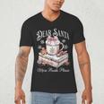 Dear Santa More Book Please Christmas Reading Book Librarian Men's V-Neck T-Shirt