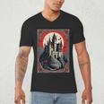 Dracula's Castle Book Cover Illustration Men's V-Neck T-Shirt