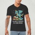 Be A Dragon Read Reading Book Librarian Men Women Kids Men's V-Neck T-Shirt Be A Dragon Read Reading Book Librarian Men Women Kids Men's V-Neck T-Shirt