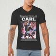 Dungeon Crawler Carl Vintage Paperback Illustration Book Men's V-Neck T-Shirt Dungeon Crawler Carl Vintage Paperback Illustration Book Men's V-Neck T-Shirt