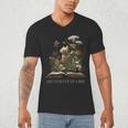 Easily Distracted By Cats And Books Men's V-Neck T-Shirt Easily Distracted By Cats And Books Men's V-Neck T-Shirt