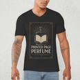 Printed Page Perfume Book Lover Saying Men's V-Neck T-Shirt