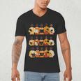 Educated Afro Women Girl Reading Book Future HBCU Grad Men's V-Neck T-Shirt