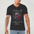 In The End We All Want The Villain Smutty Book Dark Romance Men's V-Neck T-Shirt In The End We All Want The Villain Smutty Book Dark Romance Men's V-Neck T-Shirt