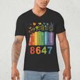Equal Rights Book Flower Resist 86 47 Feminist Women Rights Men's V-Neck T-Shirt Equal Rights Book Flower Resist 86 47 Feminist Women Rights Men's V-Neck T-Shirt