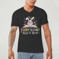 Every Bunny Loves To Read Book Lover Bookworm Rabbit Easter Men's V-Neck T-Shirt Every Bunny Loves To Read Book Lover Bookworm Rabbit Easter Men's V-Neck T-Shirt