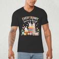 Every Bunny Loves To Read Book Lover Easter Day Apparel Men's V-Neck T-Shirt Every Bunny Loves To Read Book Lover Easter Day Apparel Men's V-Neck T-Shirt