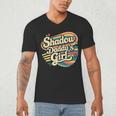 Fantasy Romantasy Book Retro Vintage Shadow Daddy Girl Men's V-Neck T-Shirt Fantasy Romantasy Book Retro Vintage Shadow Daddy Girl Men's V-Neck T-Shirt