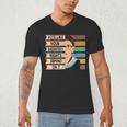 Feminist Ruth Bader Ginsburg RBG Quote Girl With Book Women Men's V-Neck T-Shirt