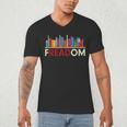 Freadom Anti-Banned Books – Read Banned Books Library Men's V-Neck T-Shirt Freadom Anti-Banned Books – Read Banned Books Library Men's V-Neck T-Shirt