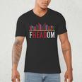 Freadom Shelf Read Reading Book Librarian Men Women Kids Men's V-Neck T-Shirt Freadom Shelf Read Reading Book Librarian Men Women Kids Men's V-Neck T-Shirt