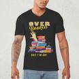 Fully Booked But I Am Ok Book Lover Reading Author Men's V-Neck T-Shirt Fully Booked But I Am Ok Book Lover Reading Author Men's V-Neck T-Shirt