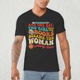 The Girl With The Books Became The Woman Writing Them Men's V-Neck T-Shirt