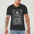 Good Girl Dirty Books Humor Dark Romance Bookworm Men's V-Neck T-Shirt Good Girl Dirty Books Humor Dark Romance Bookworm Men's V-Neck T-Shirt