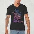 Good Girls Read Dirty Books Apparel Men's V-Neck T-Shirt Good Girls Read Dirty Books Apparel Men's V-Neck T-Shirt
