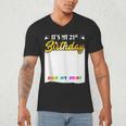 Guestbook My 21st Birthday Sign My Shirt Birthday Party Men's V-Neck T-Shirt Guestbook My 21st Birthday Sign My Shirt Birthday Party Men's V-Neck T-Shirt