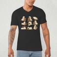 Halloween Ghost Book Lover Men's V-Neck T-Shirt Halloween Ghost Book Lover Men's V-Neck T-Shirt