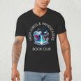 High Lords & Wingleaders Book Club Fantasy Storm Dragon Men's V-Neck T-Shirt High Lords & Wingleaders Book Club Fantasy Storm Dragon Men's V-Neck T-Shirt