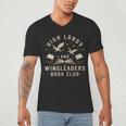 High Lords & Wingleaders Fantasy Reader Book Club Dragons Men's V-Neck T-Shirt