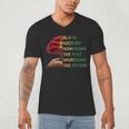 Honoring Past Inspiring Future History Month Tree Book Men's V-Neck T-Shirt
