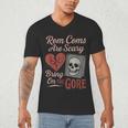 Horror Book Club Creepy Reader Gothic Fiction Thriller Fan Men's V-Neck T-Shirt Horror Book Club Creepy Reader Gothic Fiction Thriller Fan Men's V-Neck T-Shirt