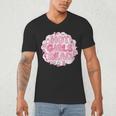 Hot Girls Read Pink Aesthetic Book Lover Reading Men's V-Neck T-Shirt