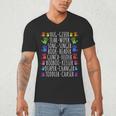 Hug Giver Book Reader Diaper Changer Daycare Teacher Men's V-Neck T-Shirt Hug Giver Book Reader Diaper Changer Daycare Teacher Men's V-Neck T-Shirt