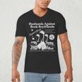 Husbands Against Book Boyfriends Book Boyfriends Club Men's V-Neck T-Shirt